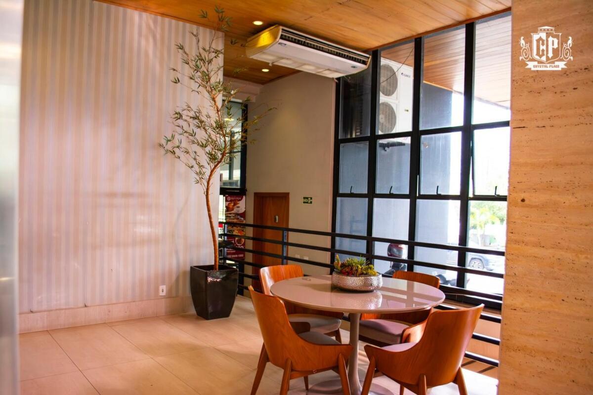Elegancia & Conforto Flat Mobiliado 戈亚尼亚 外观 照片